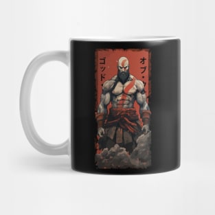 Kratos Ukiyo-e Mug